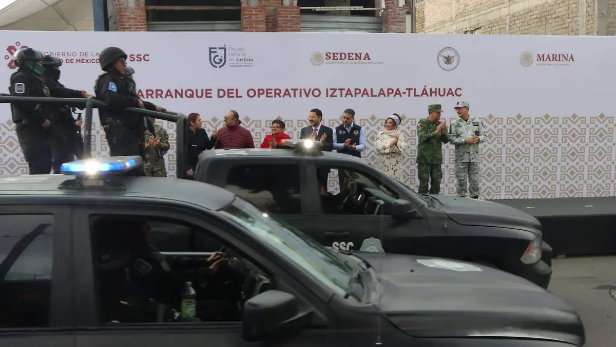 Arranque operativo Iztapalapa-Tlahuac. FOTO DAVID DEOLARTE LA PRENSA (4)